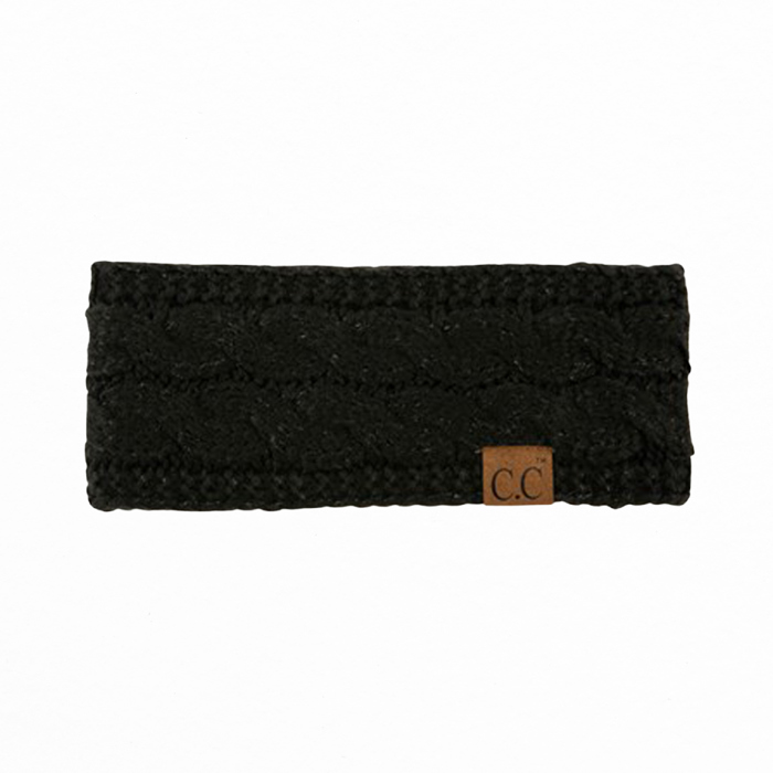 C.C® Non-Lined Women Head Wrap with Button for Glasses for Teacher or Mask for Healthcare Worker