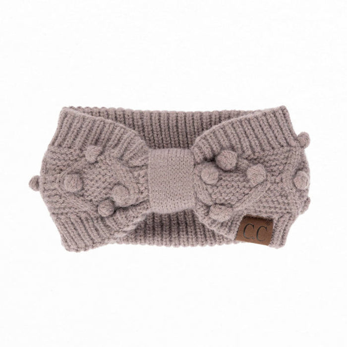 C.C® Crafted Pom Detail Head Wrap