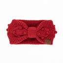 Fire Red C.C® Crafted Pom Detail Head Wrap