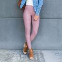  Premium Stretch Soft High Waisted Jeggings for Women - Denim Leggings - Cotton Stretch Blend - Long