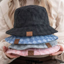 Black C.C® Checkered Terry Cloth Bucket