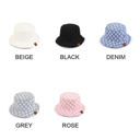Black C.C® Checkered Terry Cloth Bucket
