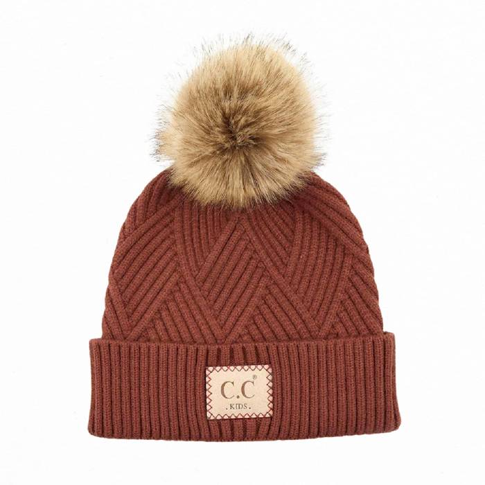 C.C® Beanie Criss-Cross Kids Hats, Ages 1-5