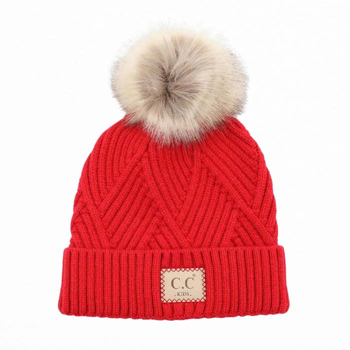 C.C® Beanie Criss-Cross Kids Hats, Ages 1-5