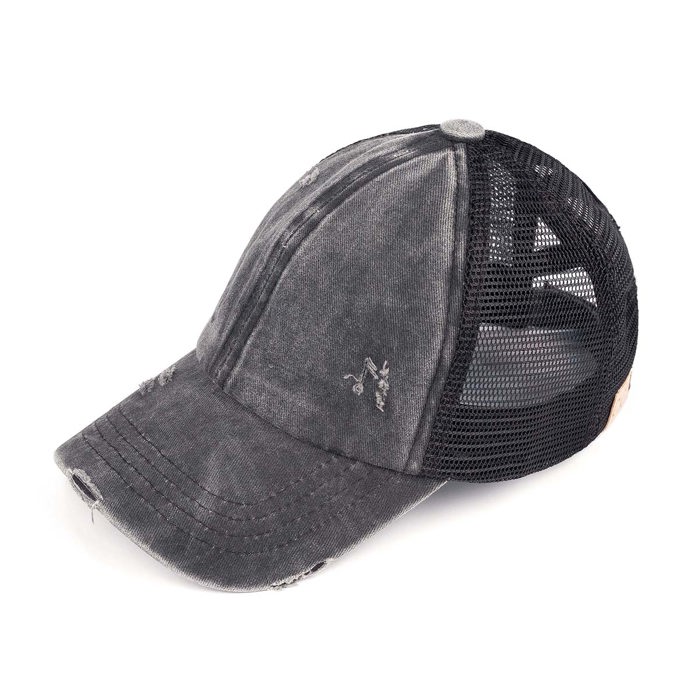 CC Multi-Level Criss Cross Kids Baseball Ponytail Cap Hat