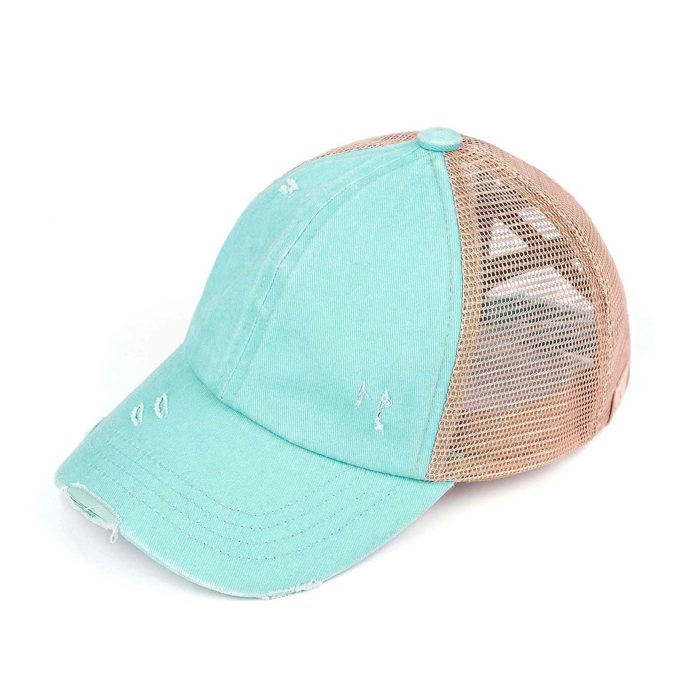 CC Multi-Level Criss Cross Kids Baseball Ponytail Cap Hat