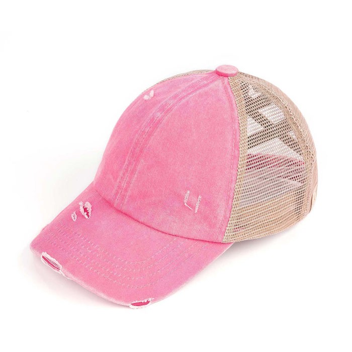 CC Multi-Level Criss Cross Kids Baseball Ponytail Cap Hat