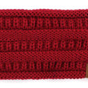 Burgundy CC Lined Pony Head Band | Adult and Kid Sizes