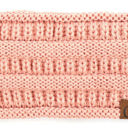 Indi Pink CC Lined Pony Head Band | Adult and Kid Sizes