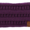 Purple CC Lined Pony Head Band | Adult and Kid Sizes