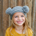 Ivory C.C® Kids Pom Headwrap