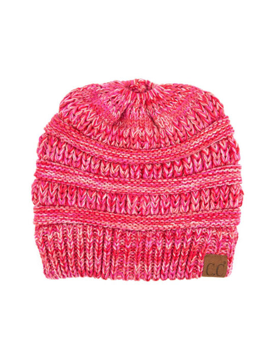 C.C® Kids Youth Toddler Ages 1-5 Multi-Toned Ponytail Beanie