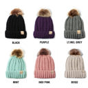 Red CC Kids Trending Pom Lined Beanies Hats