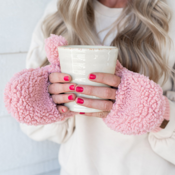 C.C® Soft Sherpa Accessible Mittens