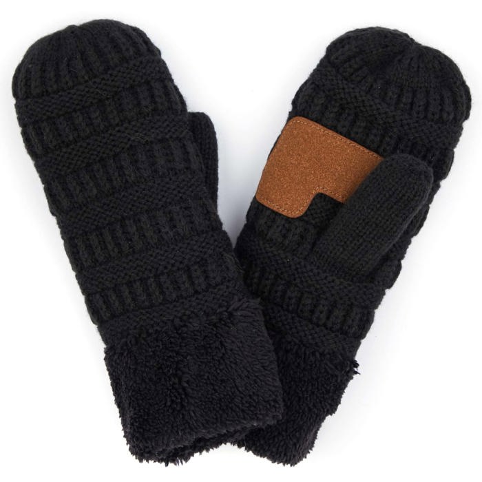 CC Tween Sherpa Lined Mittens