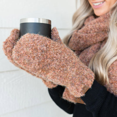 C.C® Oh So Soft Boucle Mittens