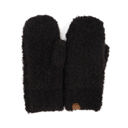 Light Grey C.C® Oh So Soft Boucle Mittens