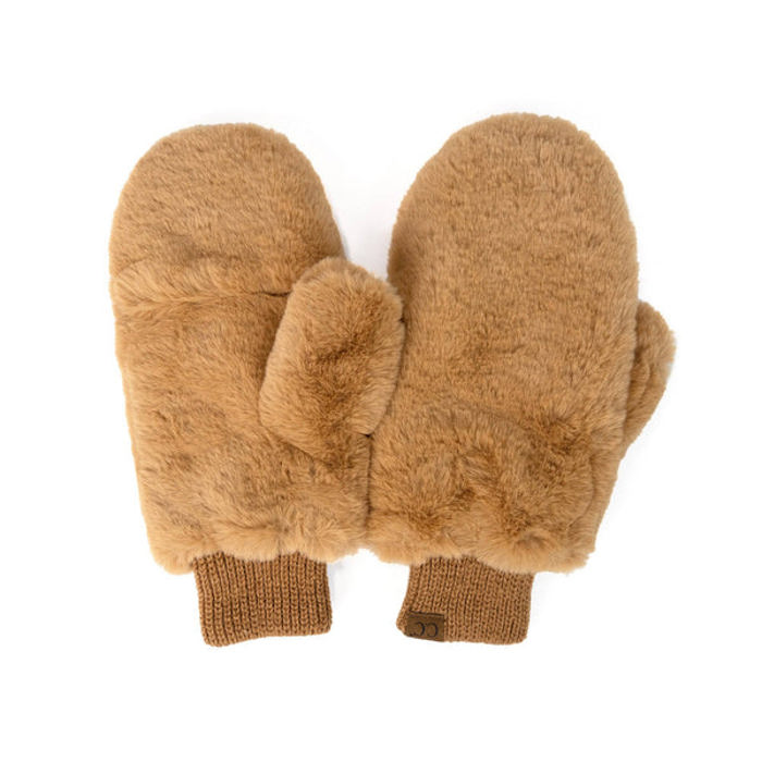 CC Plush Touchscreen Accessible Mittens