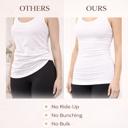  Seamless Extra Long Layering Racerback Tank
