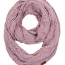 Metallic Black CC Popular Scarf | Adult and Kid Sizes