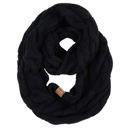 Black CC Popular Scarf | Adult and Kid Sizes