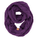 Dark Purple CC Popular Scarf | Adult and Kid Sizes