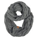 Light Melange Grey CC Popular Scarf | Adult and Kid Sizes