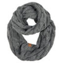 Light Melange Grey CC Popular Scarf | Adult and Kid Sizes