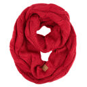 Red CC Popular Scarf | Adult and Kid Sizes