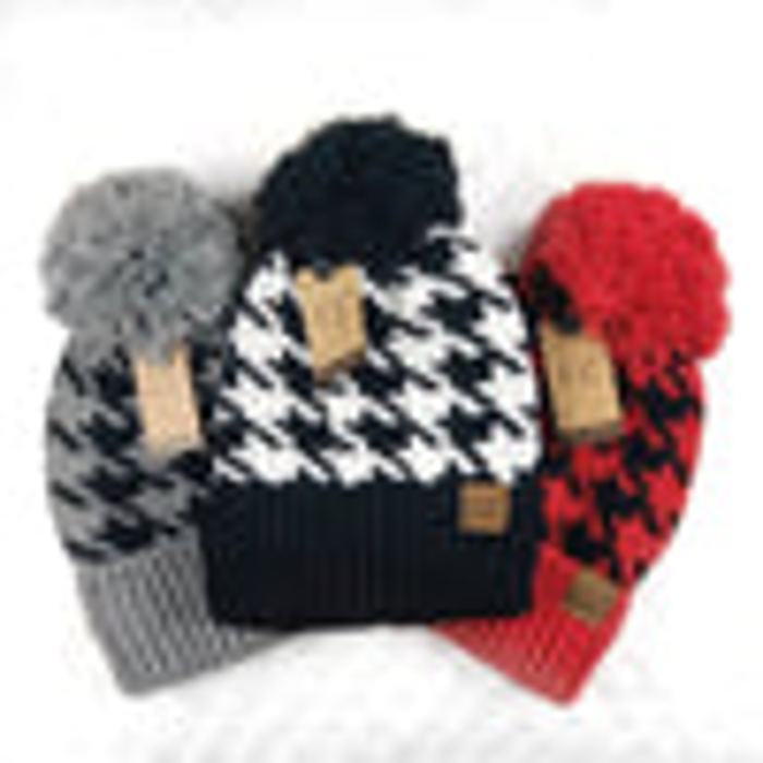 C.C® Houndstooth Beanie