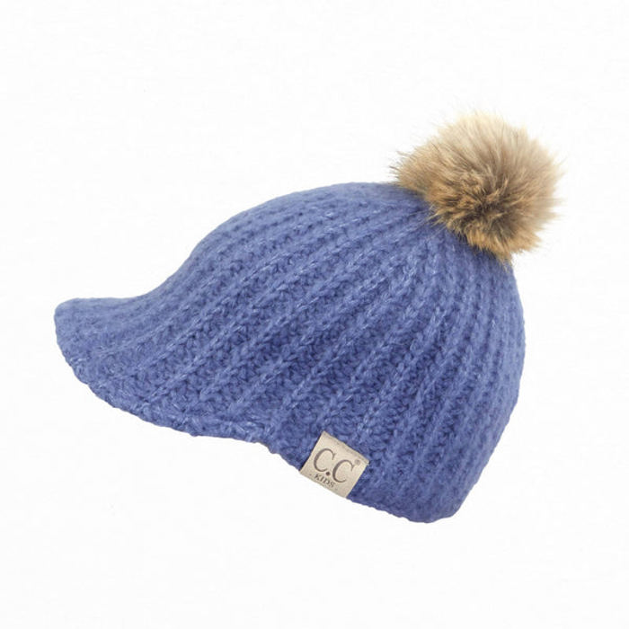 CC Knitted Ball Cap Beanie