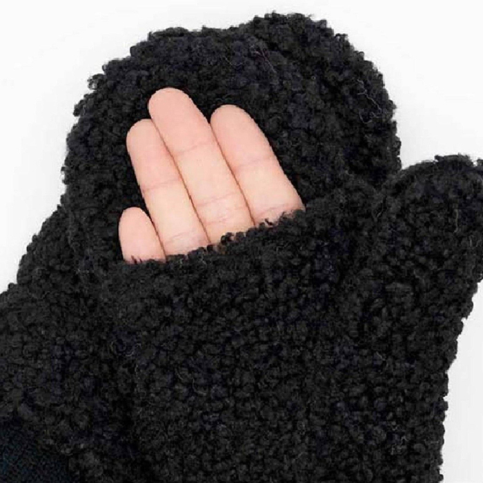 C.C® Soft Sherpa Accessible Mittens