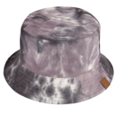 Black CC Tie-Dye Reversible Bucket Hat