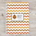 Multi Color Chevron Kids Thanksgiving Activity Book