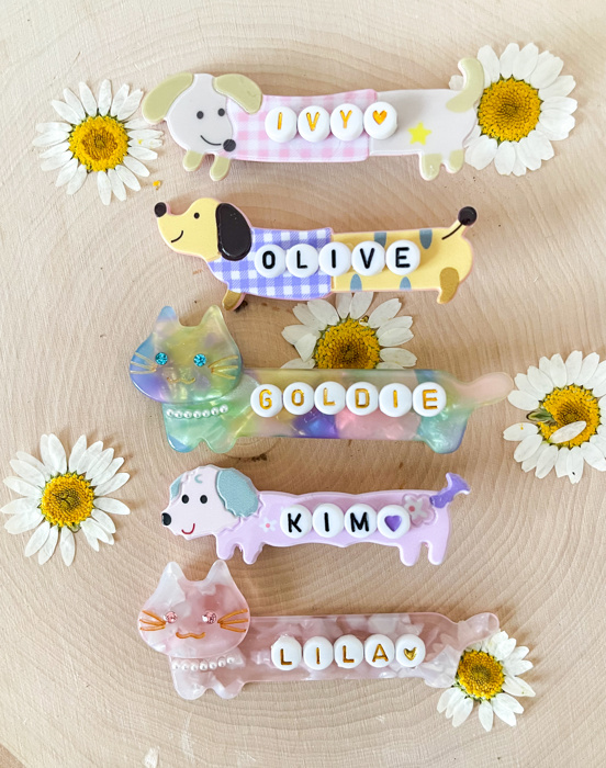Custom Animal Hair Clip 