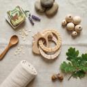 Squirrel Wooden Rattles