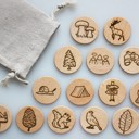  Wooden Storytelling Game
