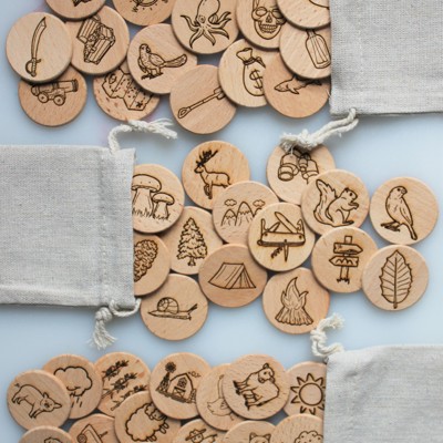Wooden Storytelling Game