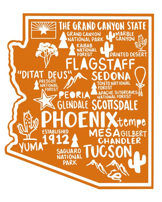 State Map Stickers