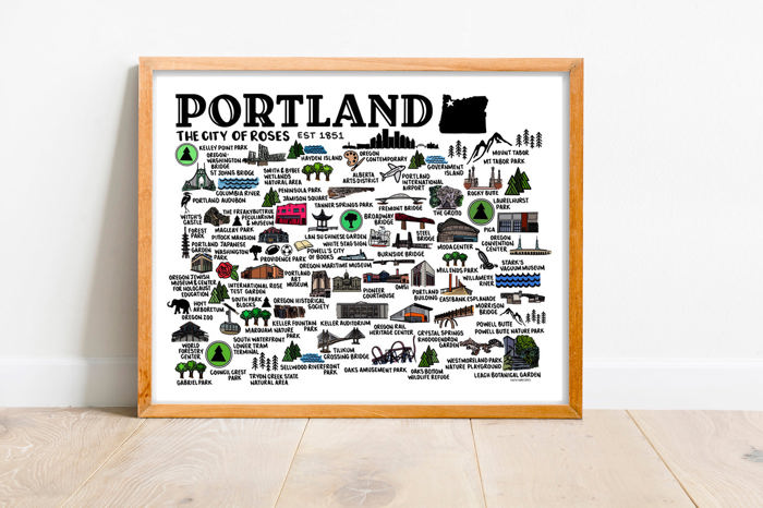 City Map Prints | 3 Colors