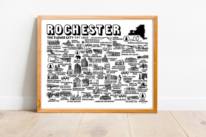 City Map Prints | 3 Colors