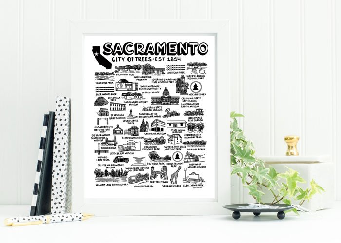 City Map Prints | 3 Colors