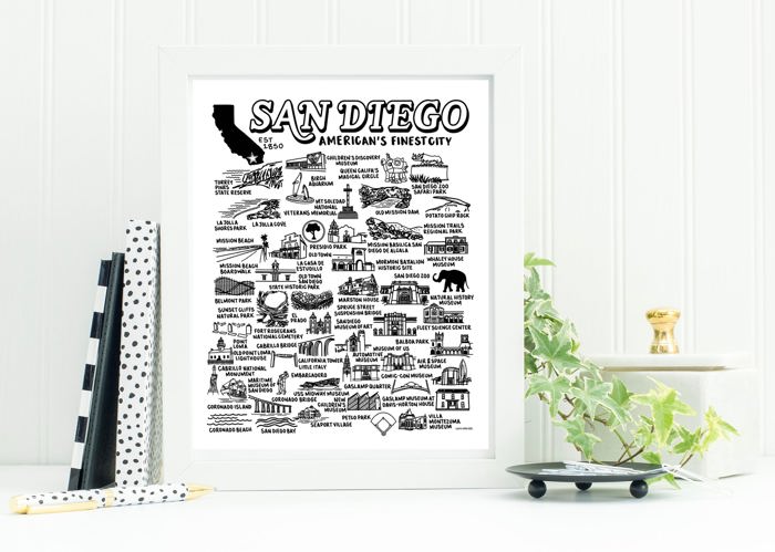 City Map Prints | 3 Colors