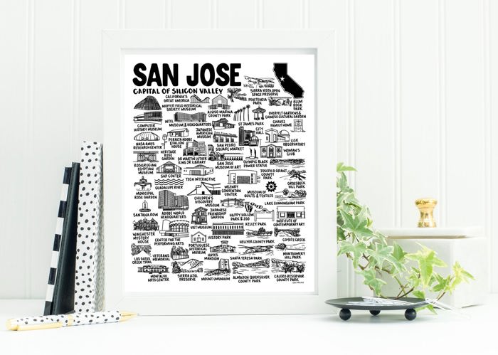 City Map Prints | 3 Colors