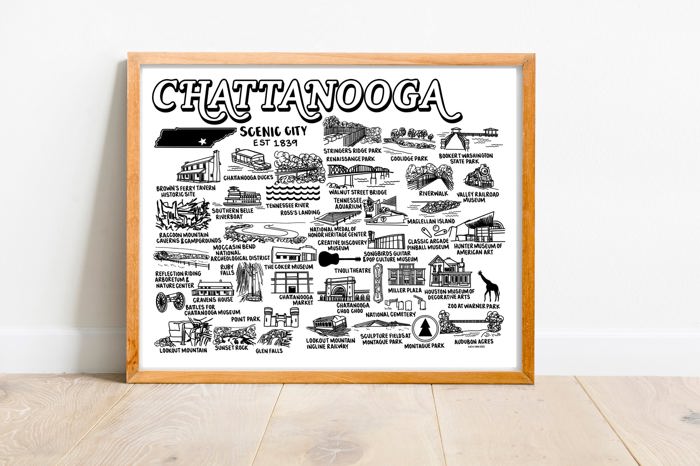 City Map Prints | 3 Colors