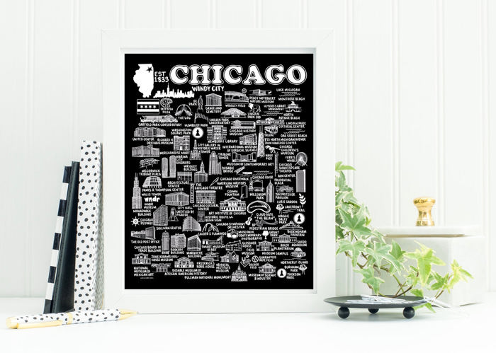 City Map Prints | 3 Colors