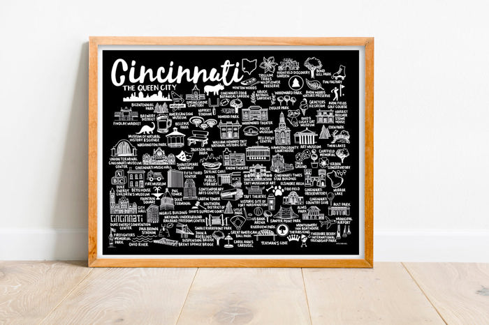 City Map Prints | 3 Colors