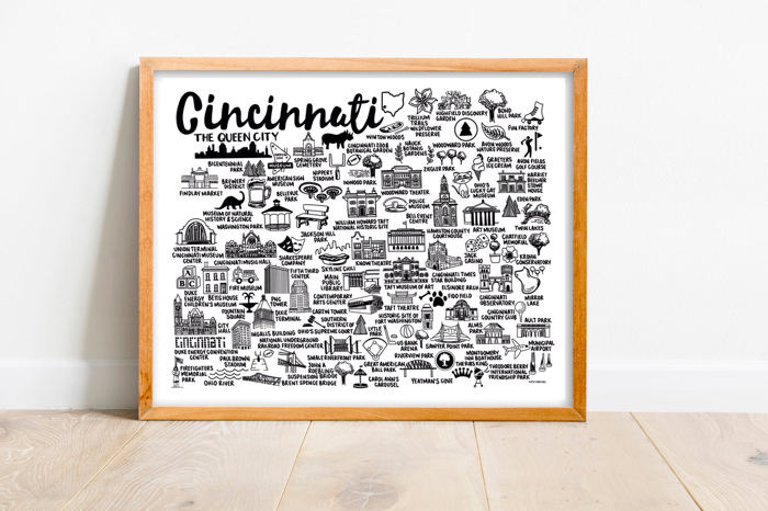 City Map Prints | 3 Colors