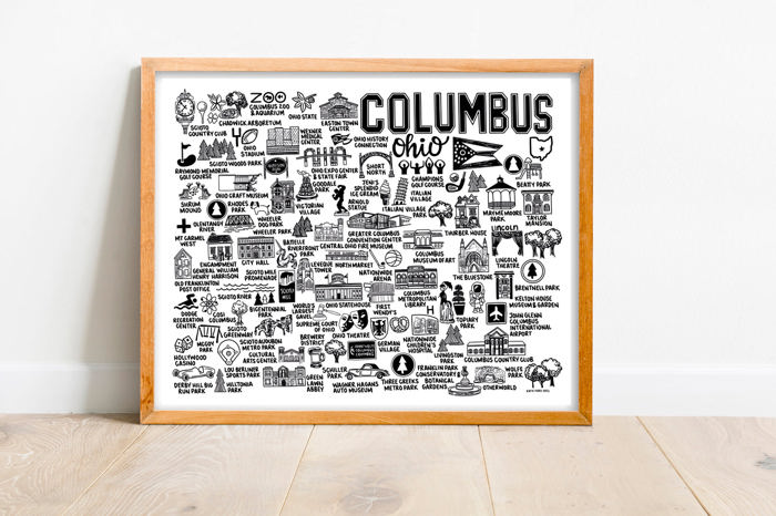City Map Prints | 3 Colors