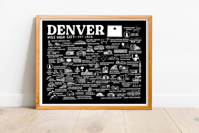 City Map Prints | 3 Colors
